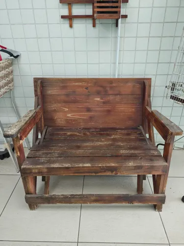 Banco/Mesa Dobrável 1,20m para 4 Pessoas
