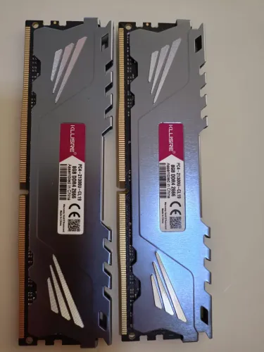 Memória ram 8x2 ddr4 2666mhz