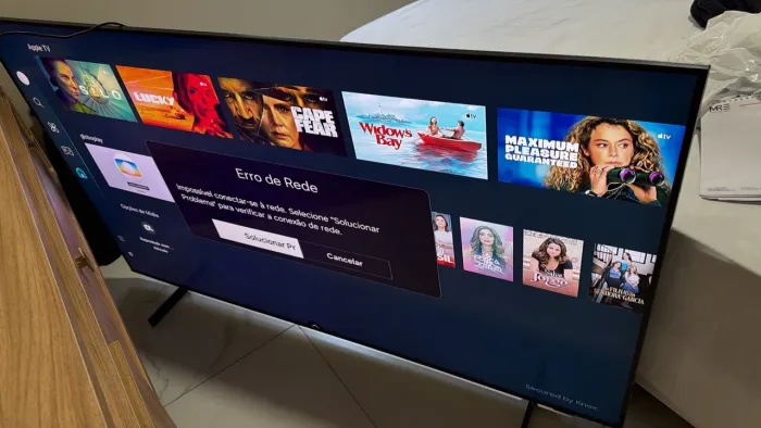 Smart TV Samsung 65" 4K ? Nova, sem detalhes