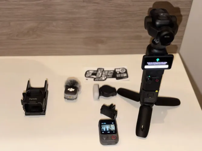 DJI Osmo Pocket 4 Pro - Combo Creator + Acessórios