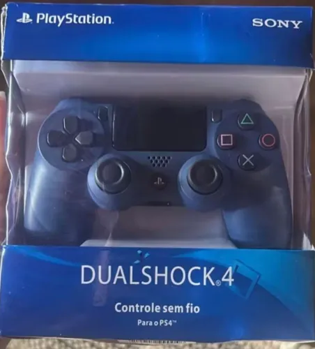 Controle PS4 Azul Escuro