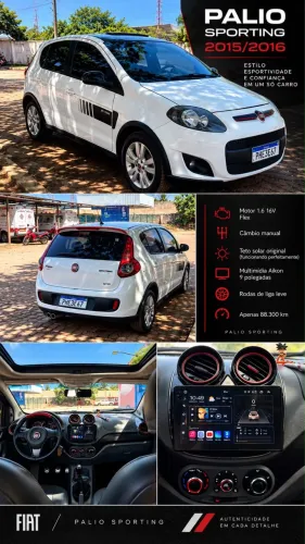 Fiat Palio Sporting 1.6 Flex 16V 5P 2016