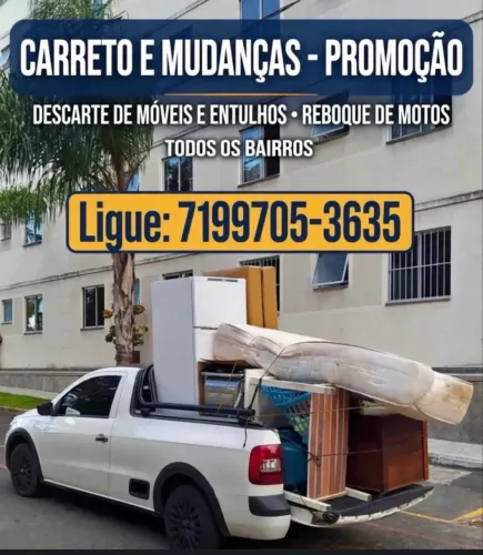 CARRETO E REBOQUE DE MOTOS APARTIR 89,99 TODOS OS BAIRROS