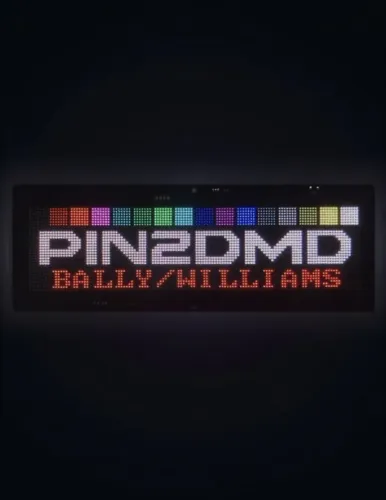 Display colorido pinball