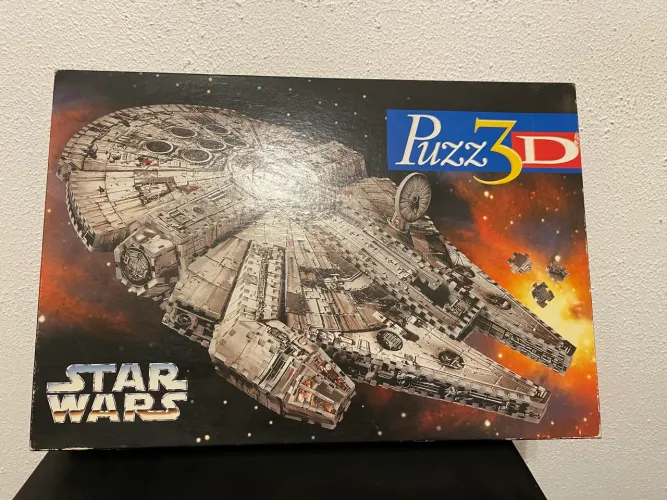 Quebra cabeça 3D Millennium Falcon Star Wars