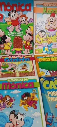 Kit 10 Gibis Turma da Mônica e Chico Bento Sortidos | Revistas Infantis Originais