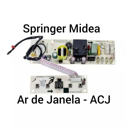 Placa de Controle Ar Condicionado Janela Springer Midea