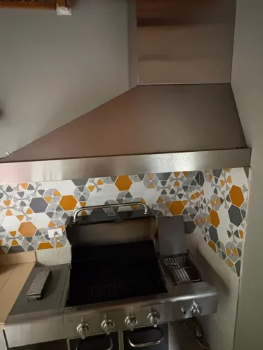 Churrasqueira a Gás Kenmore 4 Queimadores + Lateral | Tipo Gourmet | Assa Pizza