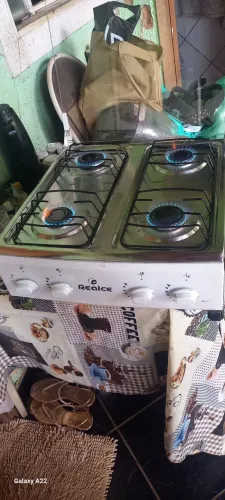 Fogão 4 bocas Agata de mesa ideal para camping ou feiras