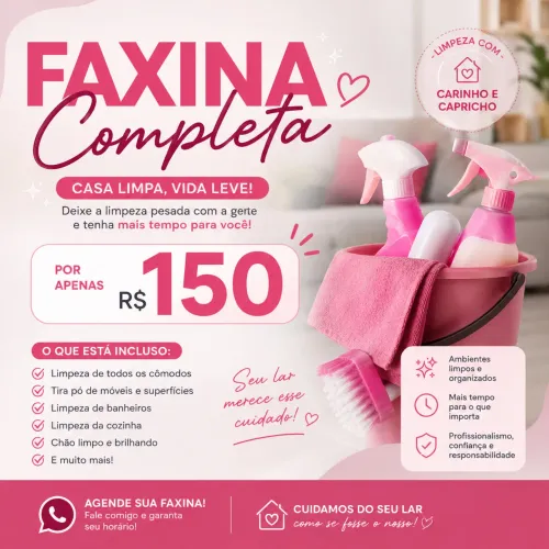Faxina completa 