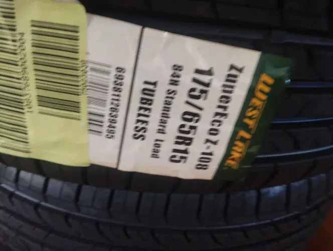 4 pneus 15 novos175 65