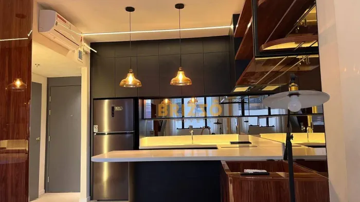 Apartamento mobiliado com 1 dormitório à venda, 36 m² por R$ 630.000 - Batel - Curitiba/PR