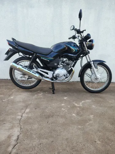 YBR 125 partida elétrica