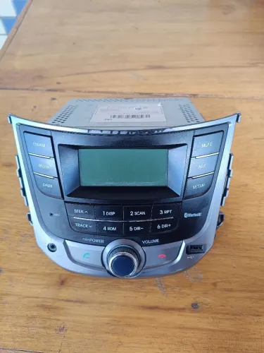 Rádio/som original de fábrica do Hyundai HB20