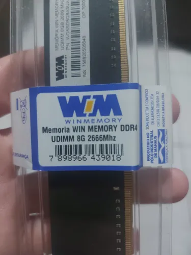 Memória RAM 8gb ddr4 lacrada WIN