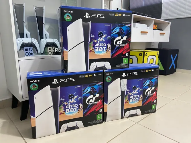 PS5 Slim *** Cartão até 18X ac troca ( Loja Física )