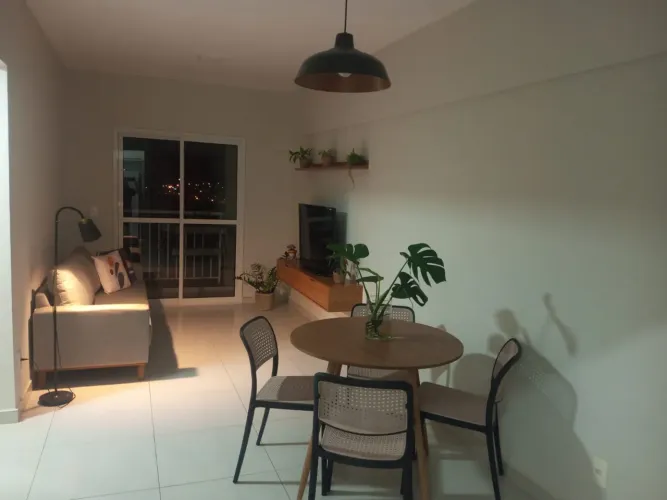 Apartamento mobiliado com móveis novos em Bonfim Paulista