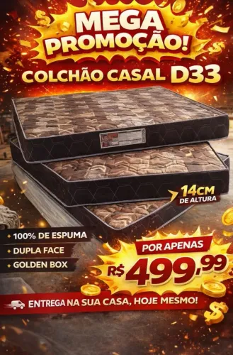 Colchão D33 Casal 