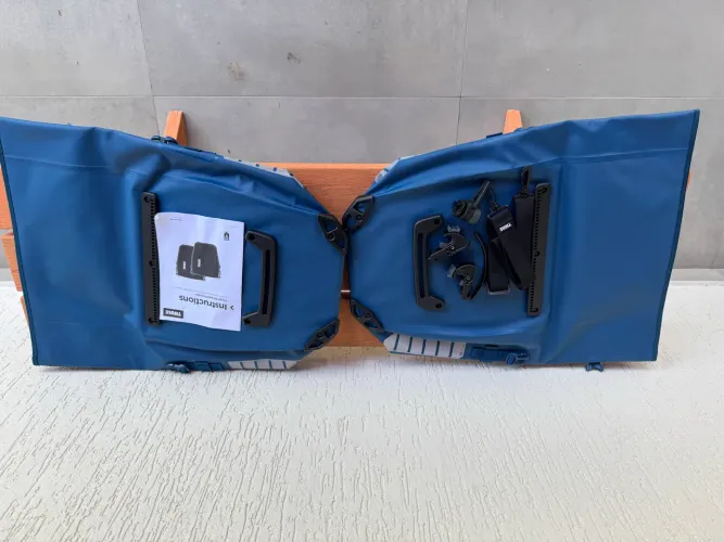 Alforge Thule Shield Pannier 25l Blue Completo Com Acessório
