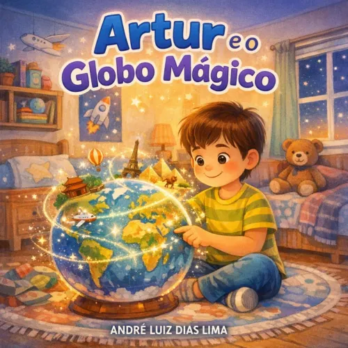 Livro Infantil "Artur e o globo mágico"