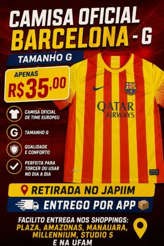 Camisa Barcelona 