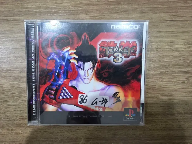 Jogo Tekken 3 Ps1 Original Japonês Impecável