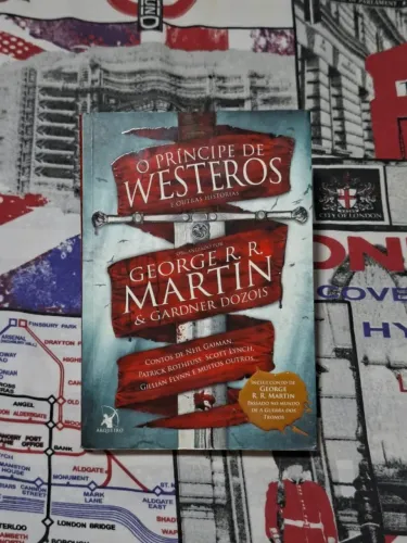 livro de contos o príncipe de westeros george r. r. martin &outros autores game of thrones