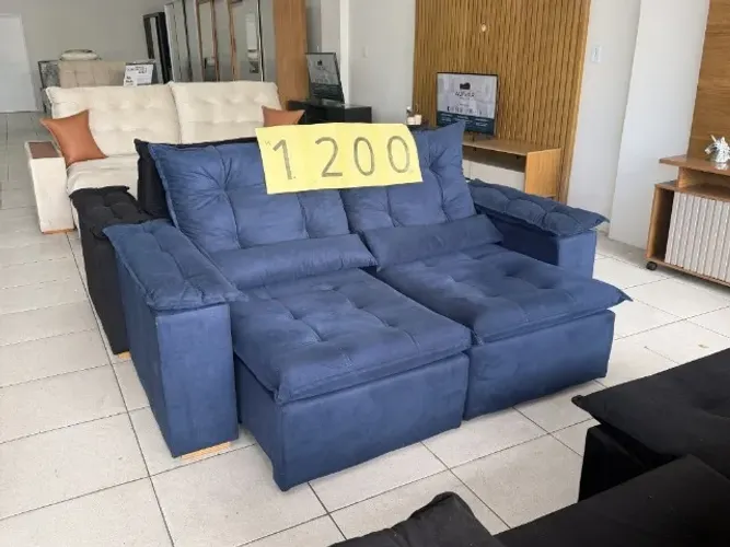 SOFA RETRATIL 2M - R$1.200