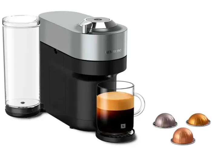 *Nova* Cafeteira Nespresso Vertuo Pop Titanium