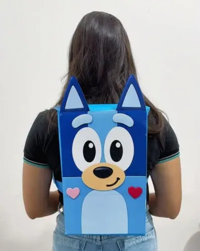 Mochila maluca em Eva Bluey