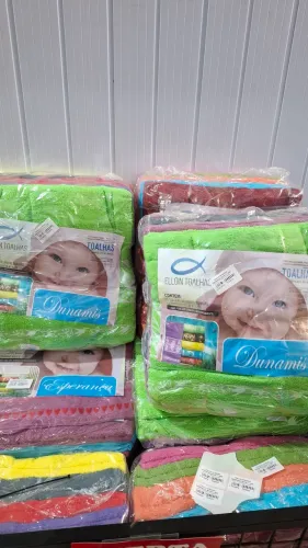 Jogo de toalhas dunamis,kit com 10 peças,80cm x 1,50m,nao vendemos separado,apenas o kit