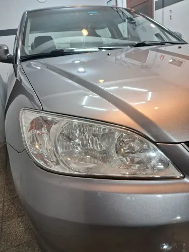Par de faróis Honda Civic 2003 2004 2005 foco duplo