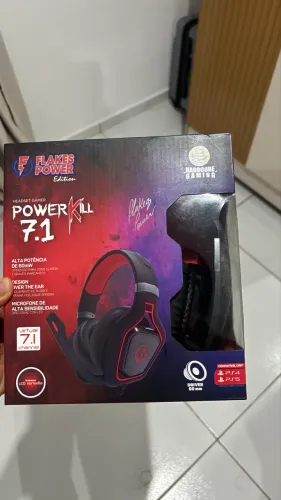 Headset Gamer Flakes Power Edition PowerKill 7.1 - Lacrado