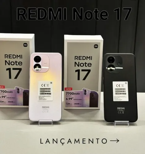 Redmi Note 17 4G 256/8 Global Pronta entrega