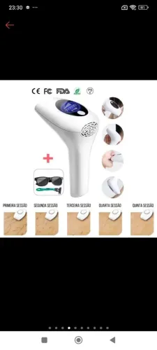 Depilação a laser