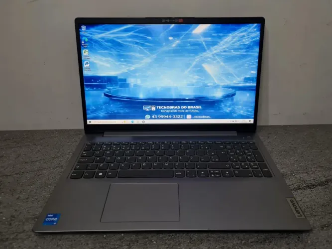 Notebook Lenovo 82MD Intel i5 11ª Geração | 8GB RAM | SSD 240GB | Iris Xe