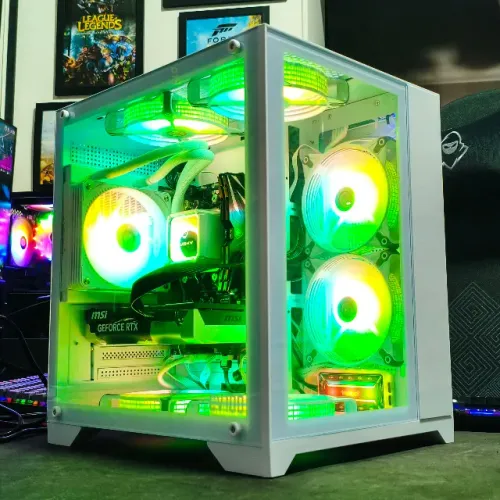 PC Gamer Ryzen 5 5500 (6N/12T) + RX 580 8GB | Full RGB