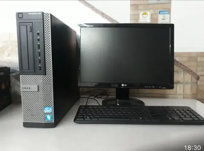 Computador Dell i5 + Monitor e Teclado ? SSD, Pronto pra Usar
