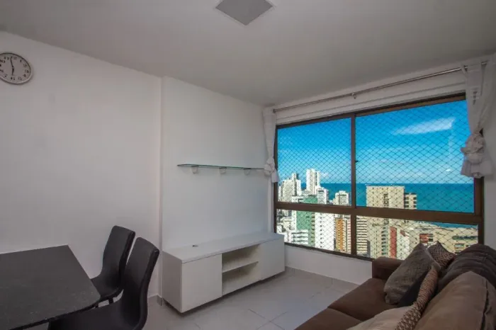 Apartamento para alugar no Edf. Plaza Royale, em Boa Viagem 48m², 2 quartos (1 suíte) e v