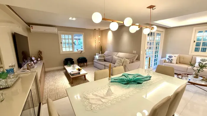 Finamente Decorada Casa Pedra Sal 3 suites Piscina Espaço Gourmet