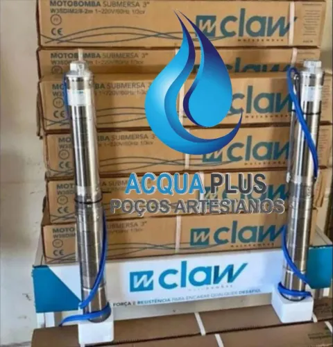 Bomba Submersa para Mini Poço Artesiano