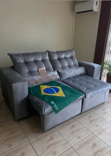 Sofá Retrátil e reclinável NOVO