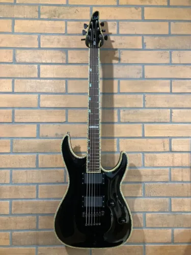 Guitarra Esp Ltd H 1000 Korea 2002 Emg 81 85 Tarraxa Sperzel Binding Abalone