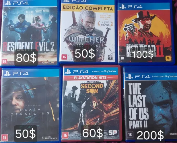 Jogos de ps4