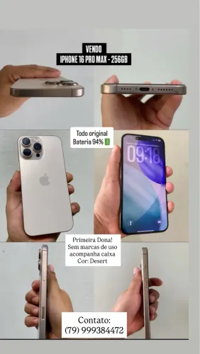iPhone 16 pro Max 256g