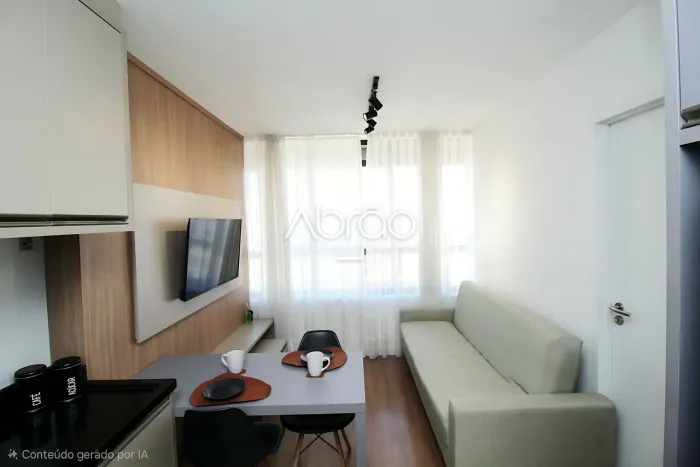 Apartamento mobiliado para alugar no Batel - 33m² - Elysia Collective Living | Ref. 1783