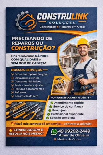 Serviços de Construção Civil - Reparos e Acabamento