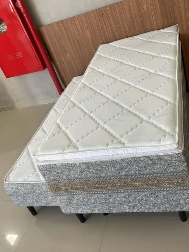 Bicama bibox bonsono espuma d28 pronta entrega cama auxiliar d28 solteiro 