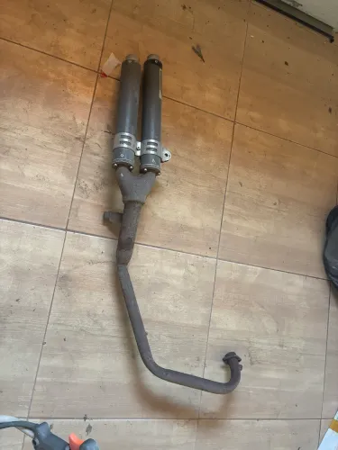 ESCAPAMENTO COYOTE MOTO FAZER 150 COMPLETO