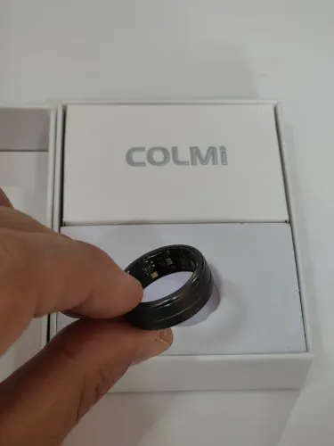 COLMI Smart Ring R02 Tamanho 9 - Como Novo + Caixa